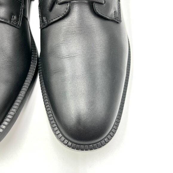 Rockport Mens Size 8 Dressports Plain Toe Black‎ Leather Oxfords Shoes main image 6